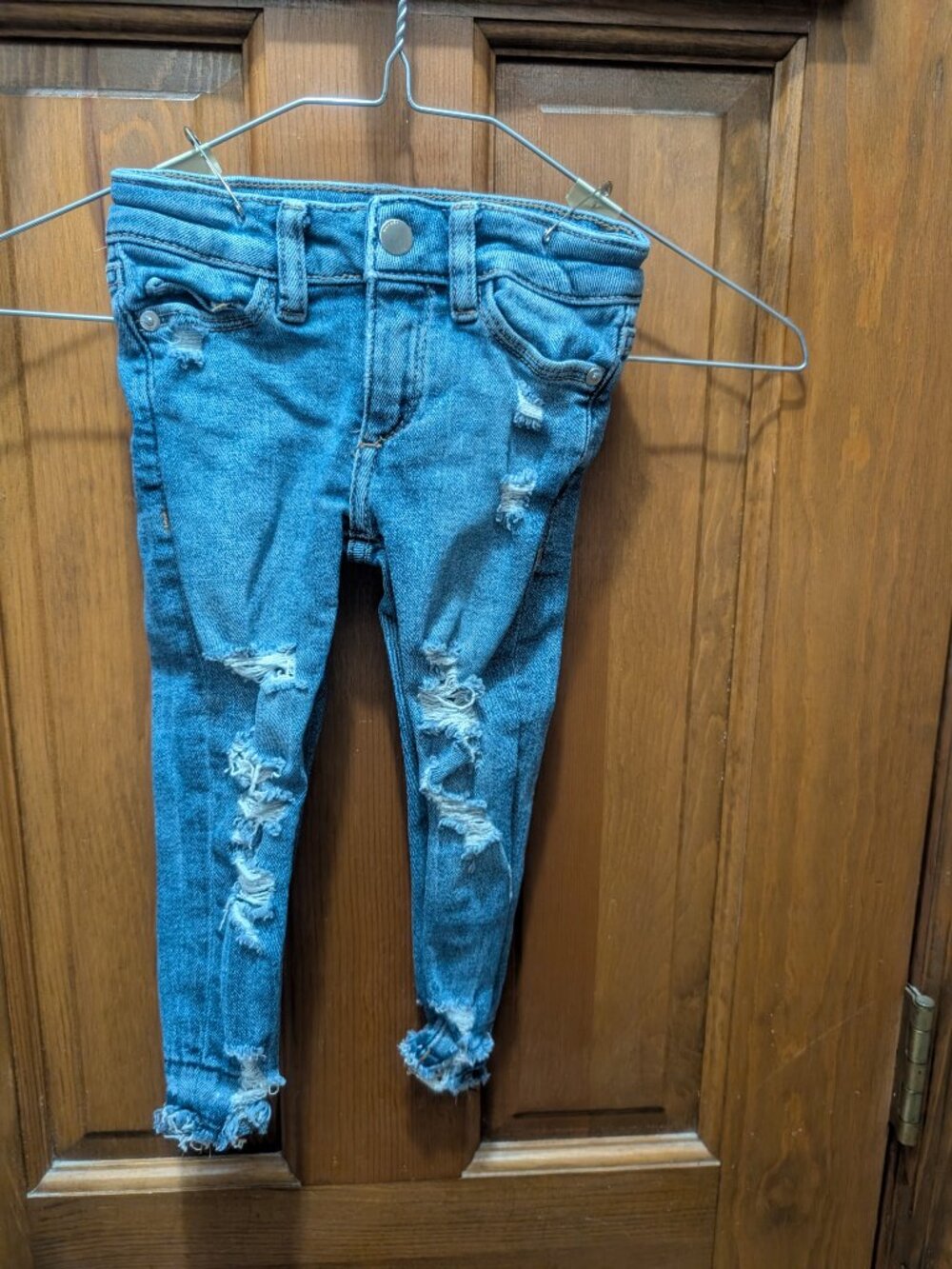 Toddler Girl DL1961 Chloe Distressed Skinny jeans, size 2